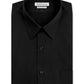 Van Heusen Poplin Dress Shirt Classic Athletic Fit (Black)