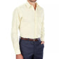 Van Heusen Poplin Dress Shirt Classic Athletic Fit (Lemon Glaze)
