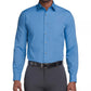 Van Heusen Poplin Dress Shirt Classic Athletic Fit (Pacifico)
