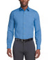 Van Heusen Poplin Dress Shirt Classic Athletic Fit (Pacifico)