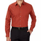 Van Heusen Poplin Dress Shirt Classic Athletic Fit (Persimmon)