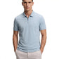 Boss By Hugo Boss Stretch Cotton Pique Slim Fit Polo Shirt (Open Blue)