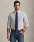 Polo Ralph Lauren Classic Fit Performance Oxford Shirt (White Aix Lavender)
