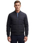 Boss By Hugo Boss Cotton-Blend Zip Up Padded Jacket (Dark Blue)