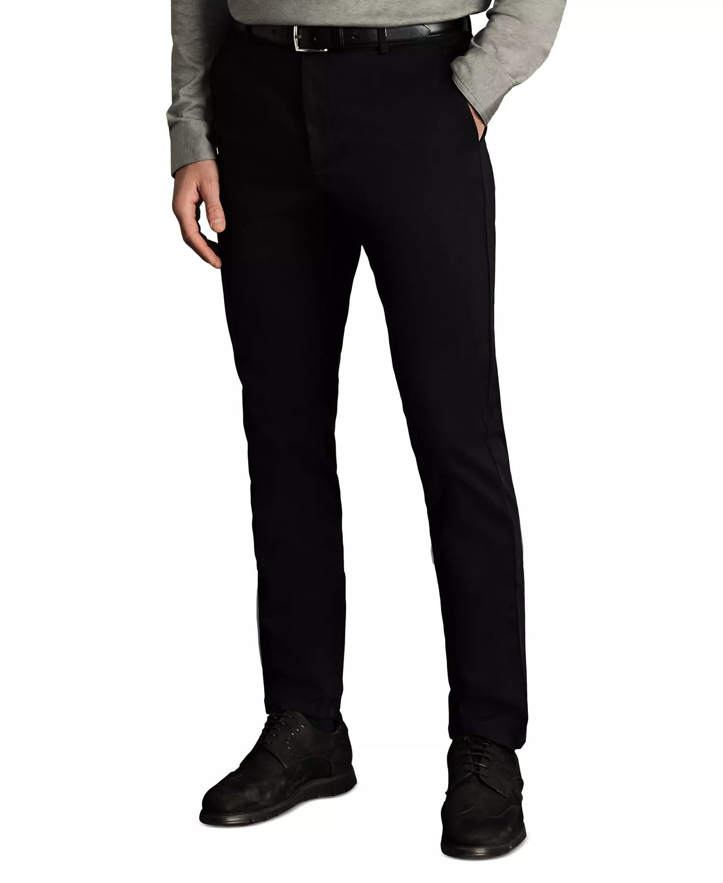 Charles Tyrwhitt Ultimate Non-Iron Chino Pants (Black)