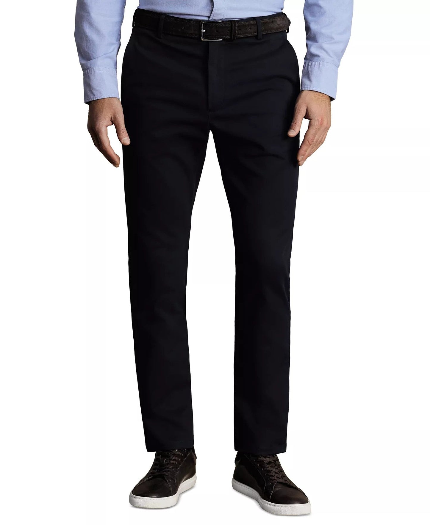Charles Tyrwhitt Ultimate Non-Iron Chino Pants (Navy Blue)