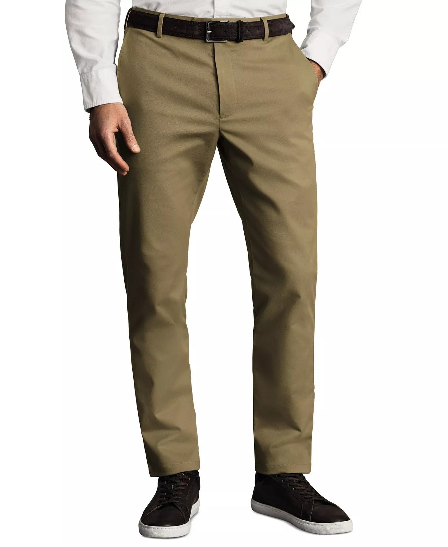 Charles Tyrwhitt Ultimate Non-Iron Chino Pants (Tan)