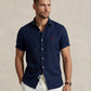 Polo Ralph Lauren Big & Tall Linen Shirt (Newport Navy)