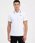 Karl Lagerfeld Paris Regular Fit Tipped Polo Shirt (White)