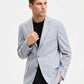 Tommy Hilfiger Modern Fit Check Sport Coat (Light Gray)