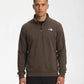 The North Face Evolution Simple Dome Quarter-Zip Sweatshirt (Smokey Brown)