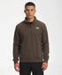 The North Face Evolution Simple Dome Quarter-Zip Sweatshirt (Smokey Brown)