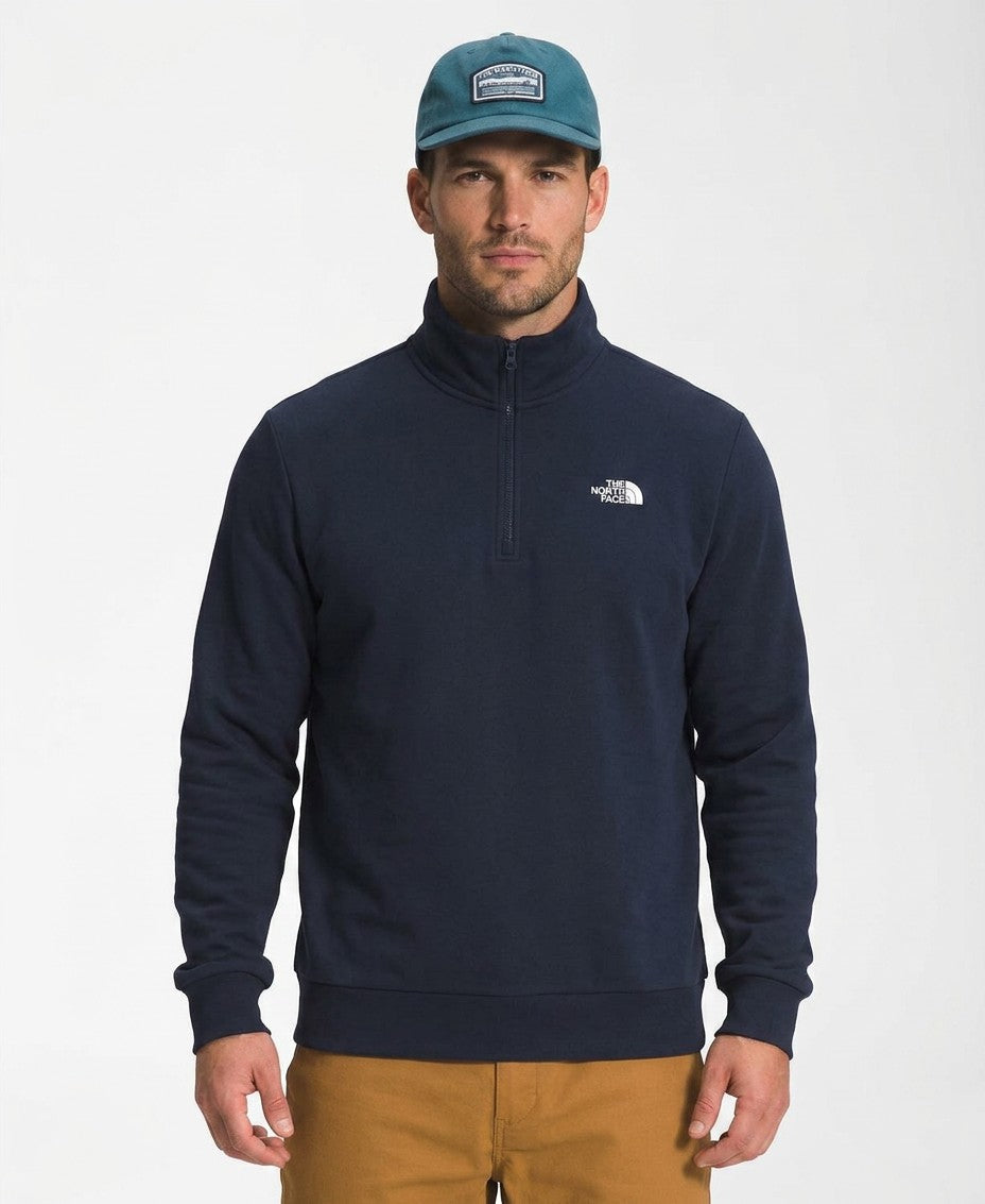 The North Face Evolution Simple Dome Quarter-Zip Sweatshirt (Summit Navy)