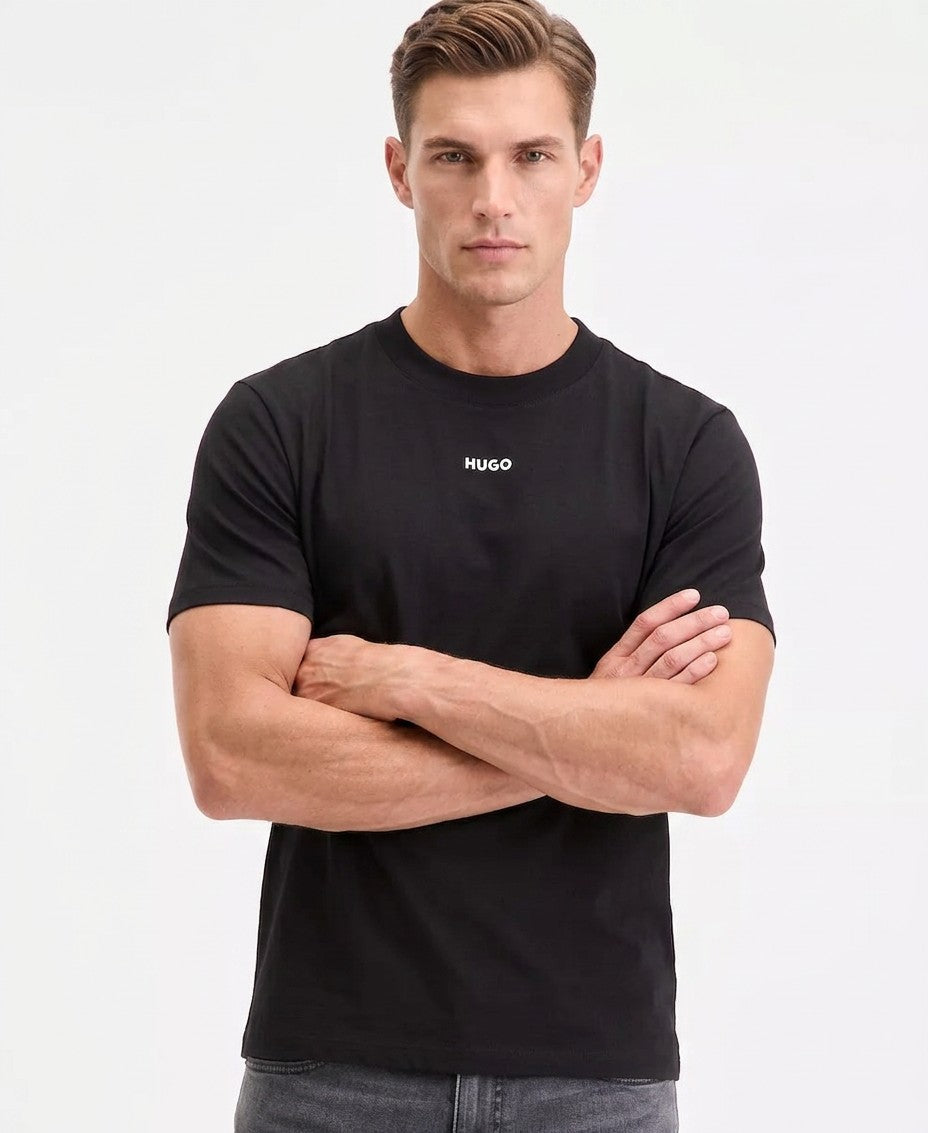 Hugo By Hugo Boss Dapolino Logo T-Shirt (Dk Rd)
