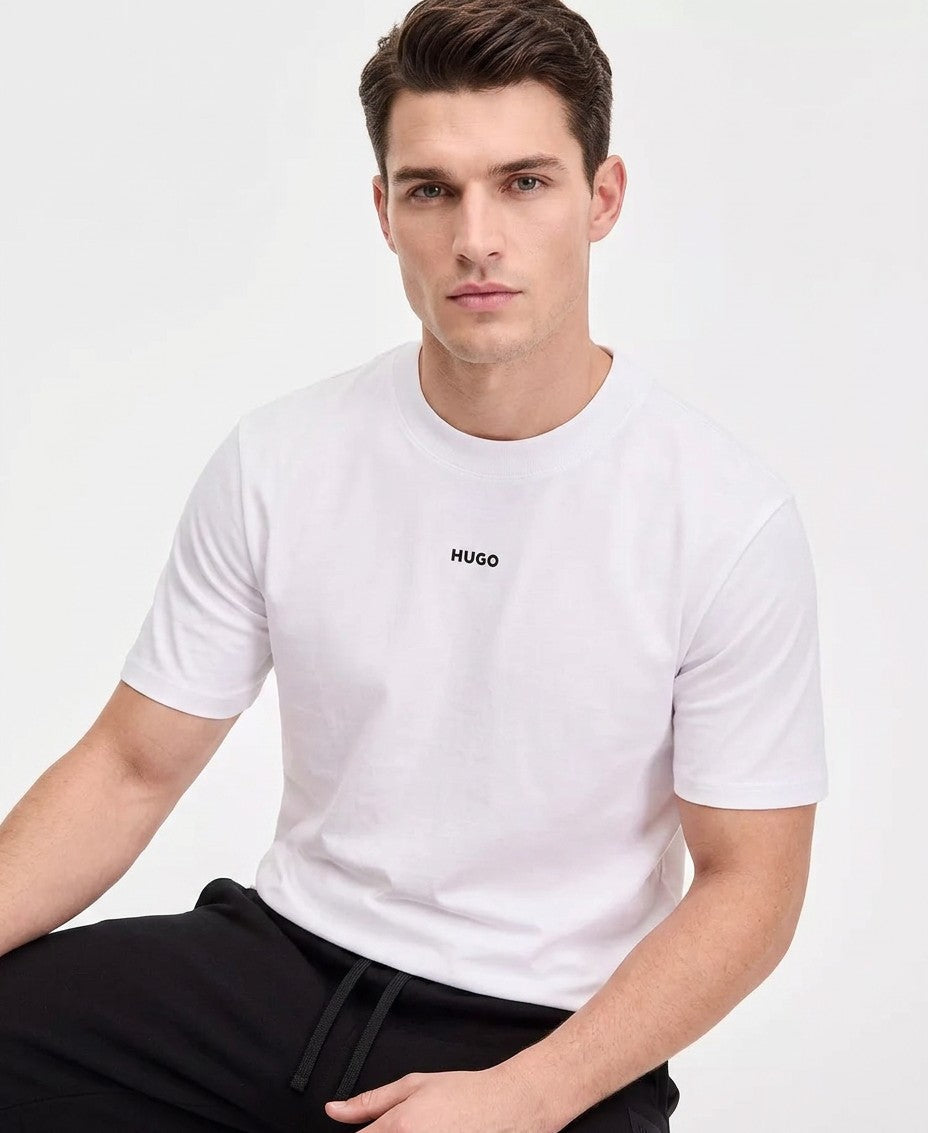 Hugo By Hugo Boss Dapolino Logo T-Shirt (White)