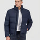 Hugo By Hugo Boss Beazly Coated Puffer Jacket (Navy)