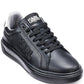 Karl Lagerfeld Paris Leather Side Karl Sneaker (Black)