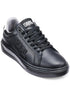 Karl Lagerfeld Paris Leather Side Karl Sneaker (Black)