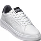 Karl Lagerfeld Paris Leather Side Karl Sneaker (White)
