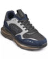 Karl Lagerfeld Paris Karl Side Round Toe Runner Shoes (Navy Grey)