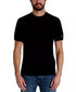 Karl Lagerfeld Paris Jacquard Patterned Crewneck Sweater (Black)