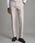 Reiss Slim Fit Cotton-Blend Pants (Stone)