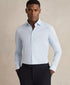 Reiss Long Sleeve Travel Shirt (Soft Blue)