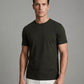 Reiss Cotton Crew Neck T-Shirt (Oxidised Green)