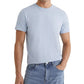 Reiss Cotton Crew Neck T-Shirt (Soft Blue)