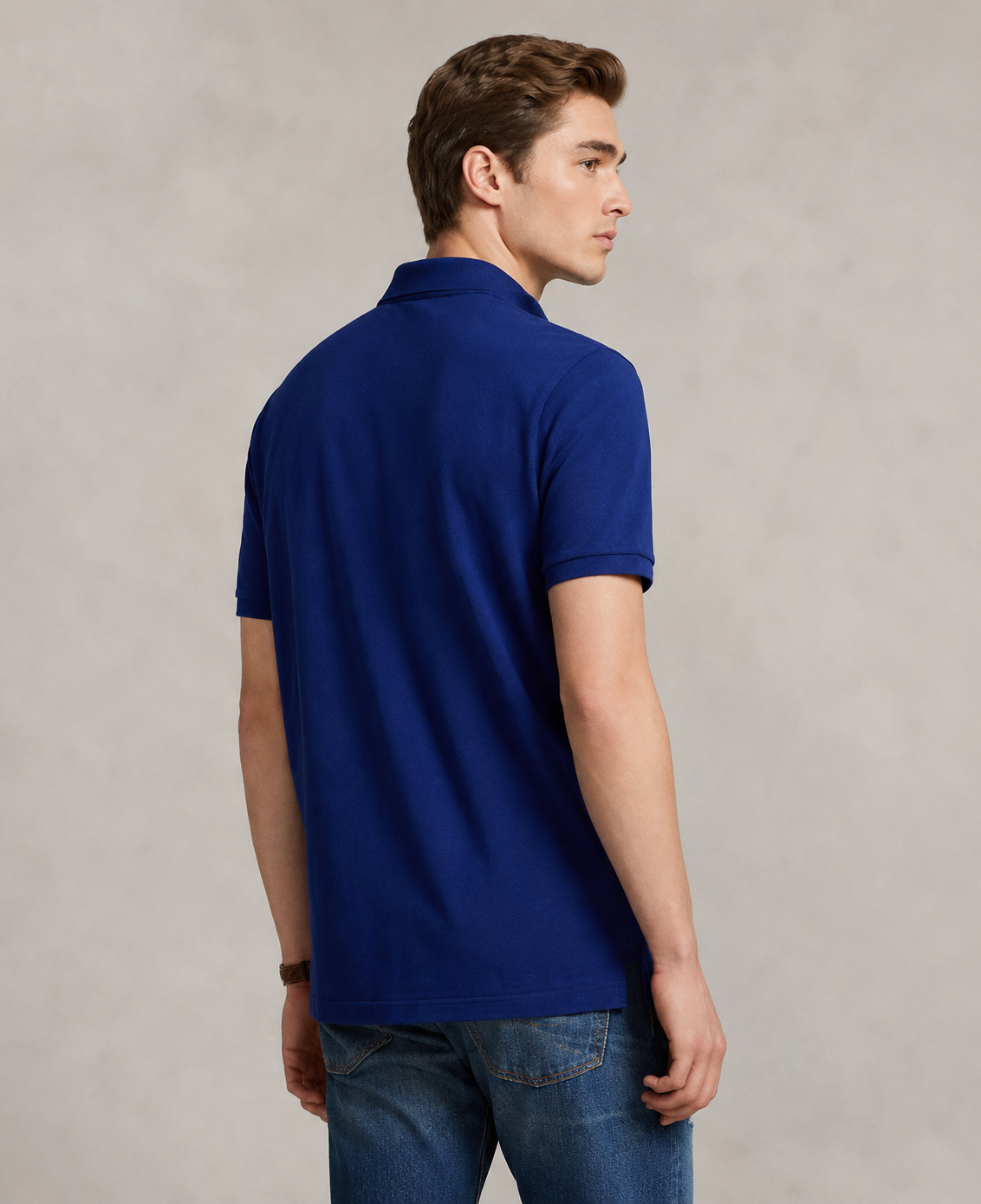 Polo Ralph Lauren mesh polo (Royal Blue)