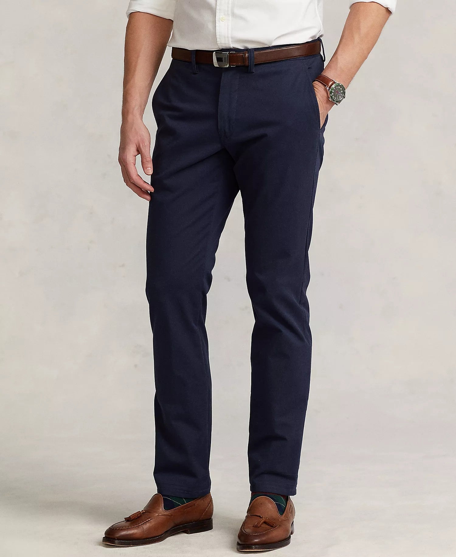 Polo Ralph Lauren Straight Fit Stretch Chino Pants (Ink)