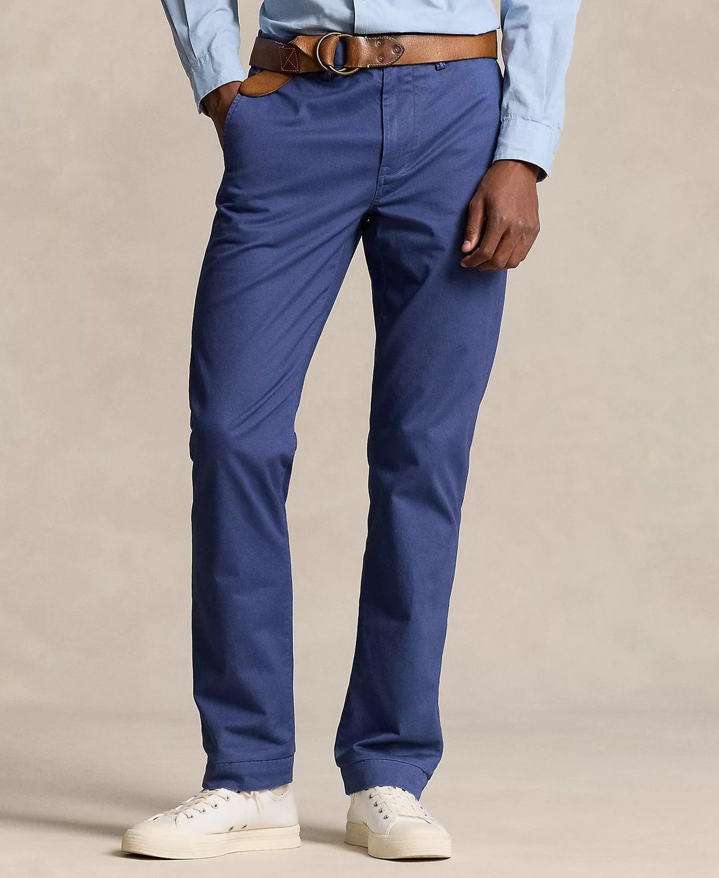 Polo Ralph Lauren Straight Fit Stretch Chino Pants (Light Navy)