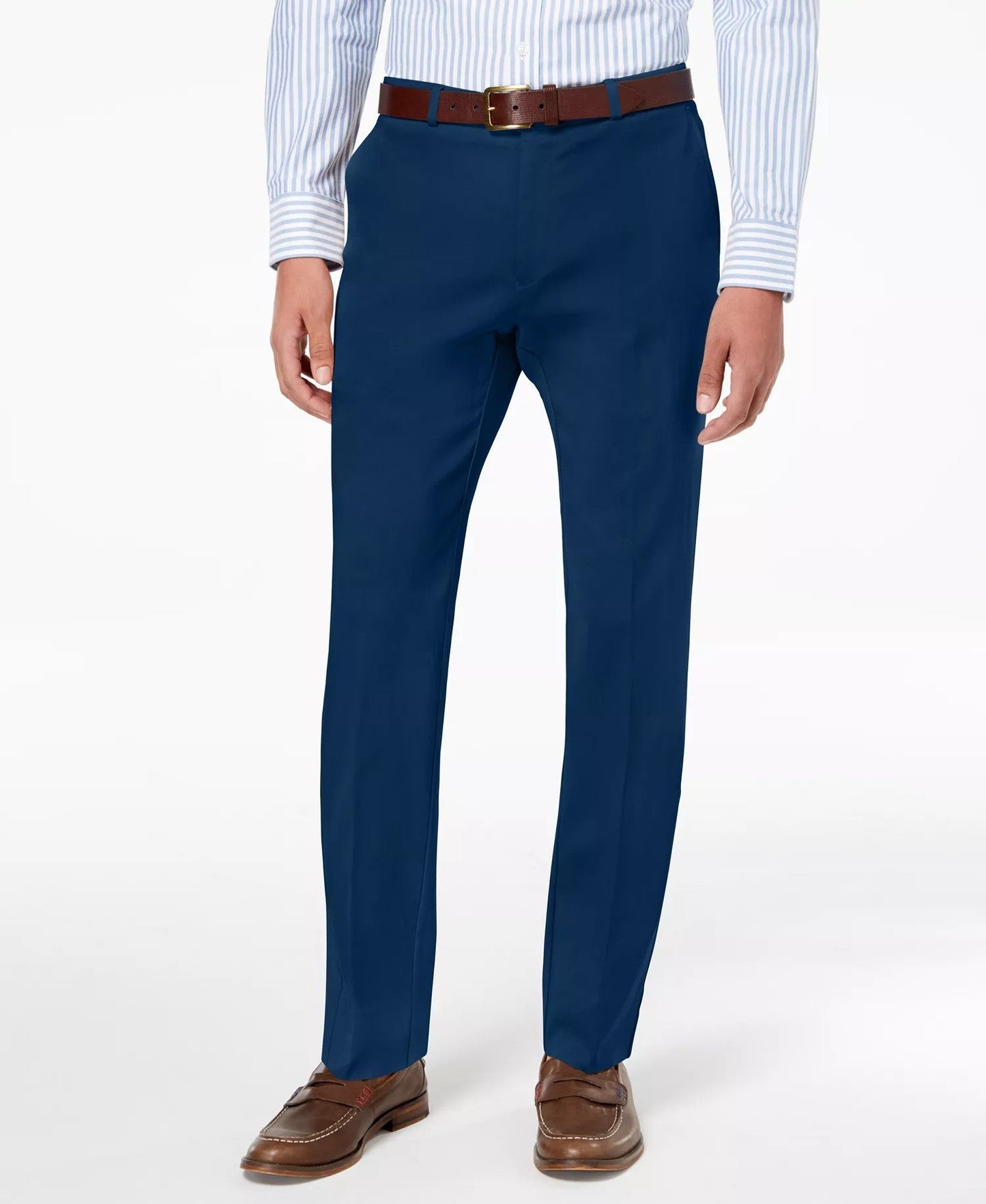 Tommy Hilfiger Modern Fit TH Flex Stretch Solid Performance Pants (Navy)