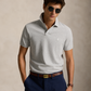 Polo Ralph Lauren mesh polo (Light Grey)