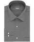 Van Heusen Fitted Stretch Wrinkle-Free Sateen Solid Dress Shirt (Grey)