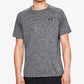 Under Armour Tech Short Sleeve (Black Heather Black)