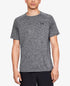 Under Armour Tech Short Sleeve (Black Heather Black)