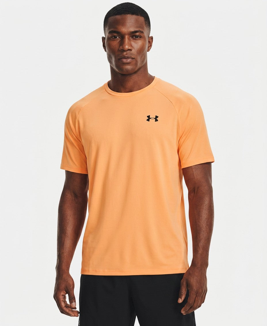 Under Armour Tech Short Sleeve (Orange Block)