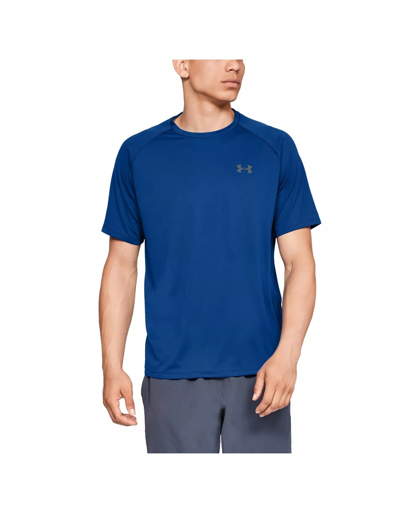 Under Armour Tech Short Sleeve (Royal Blue Graphite)