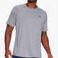 Under Armour Tech Short Sleeve (Steel Light Heather Black)