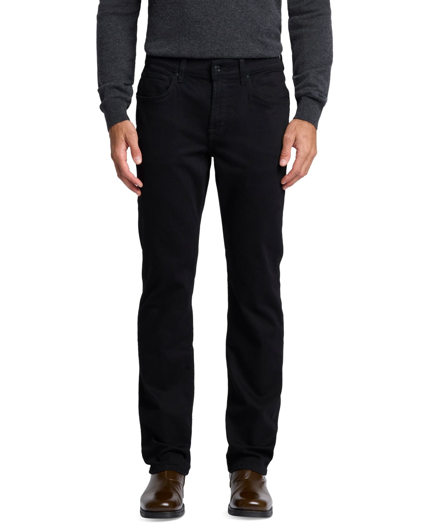 7 For All Mankind The Straight Relaxed Straight Fit Jeans — image 1