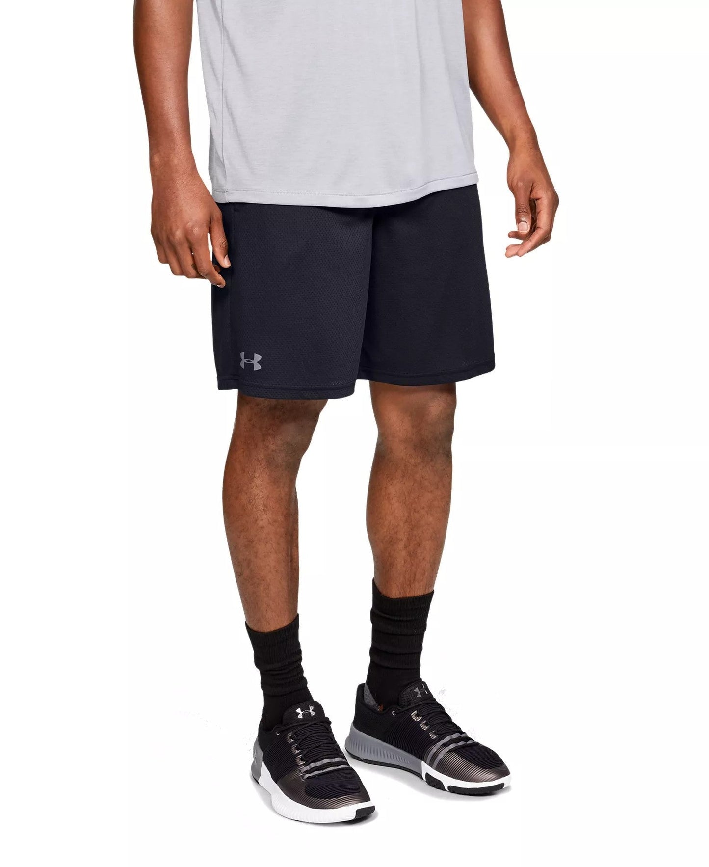 Under Armour Tech 9 Mesh Shorts (Black)