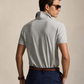 Polo Ralph Lauren mesh polo (Light Grey)