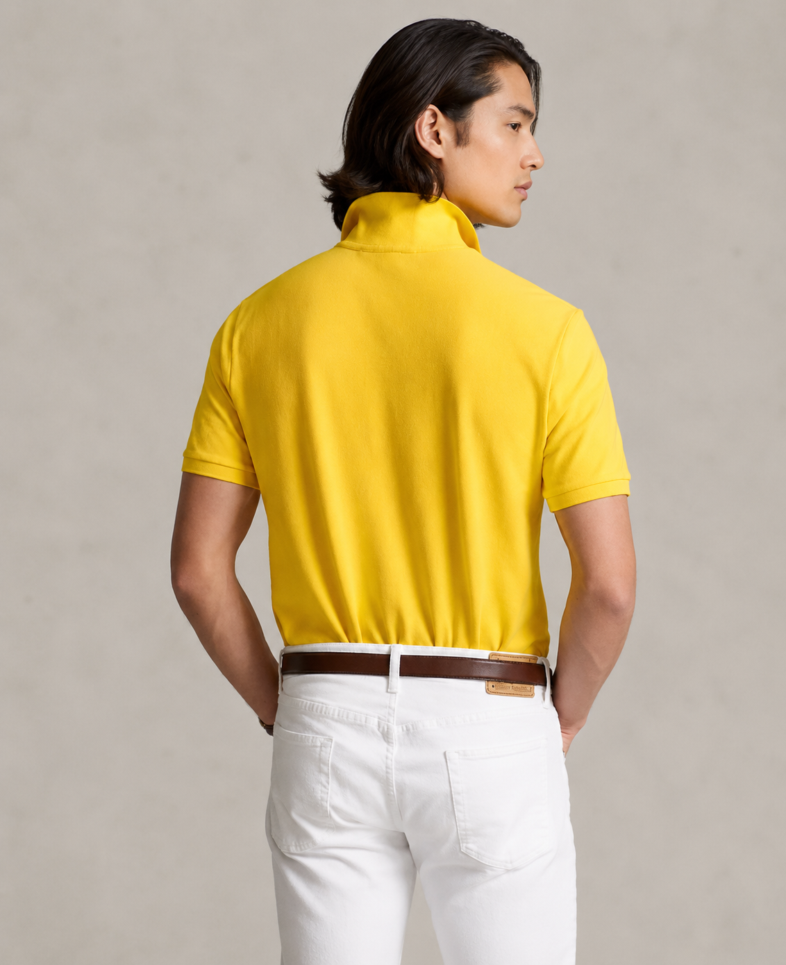 Polo Ralph Lauren mesh polo (Yellow)