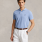 Polo Ralph Lauren mesh polo (Light Blue)