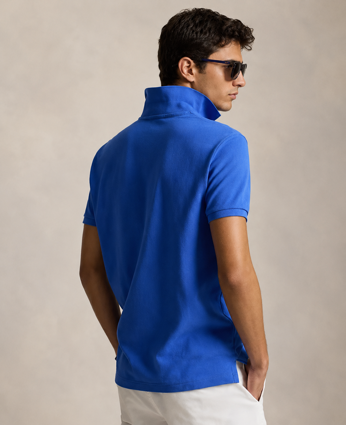 Polo Ralph Lauren mesh polo (New Iris Blue)
