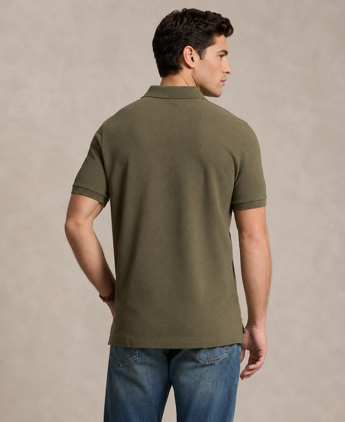 Polo Ralph Lauren mesh polo (Olive)
