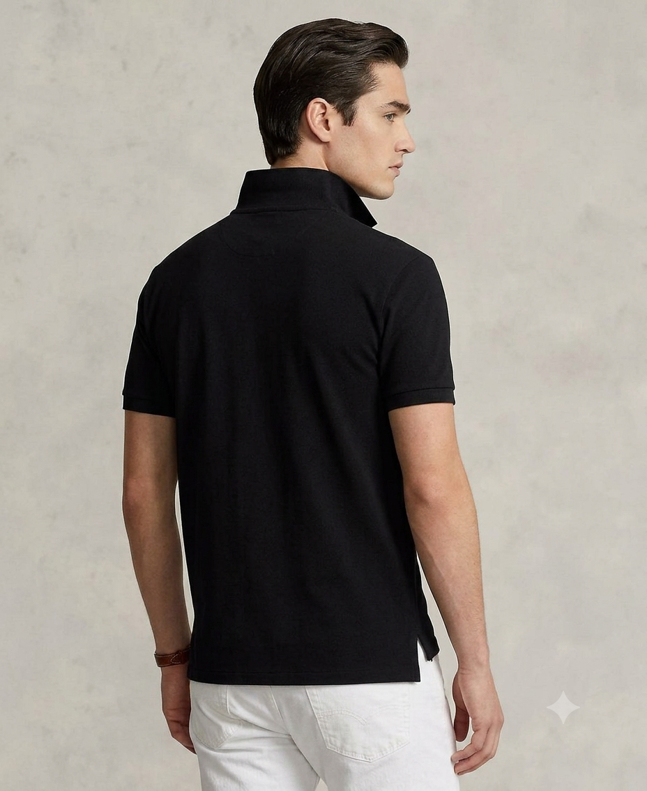 Polo Ralph Lauren mesh polo (Polo Black)