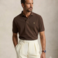Polo Ralph Lauren mesh polo (Brown)