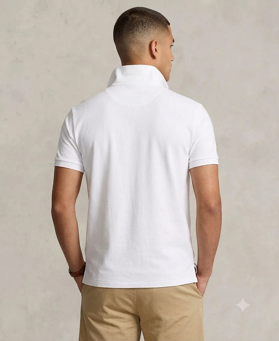 Polo Ralph Lauren mesh polo (White)